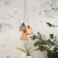 Suspension triple en bambou|Suspensions|Lampe Avenue