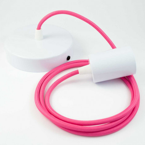 Suspension cordon rose fuchsia|Suspensions|Lampe Avenue