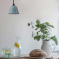Suspension industrielle cloche bleu pastel - Made In France|Suspensions|Lampe Avenue Suspension industrielle cloche bleu pastel - Made In France|Suspensions|Lampe Avenue