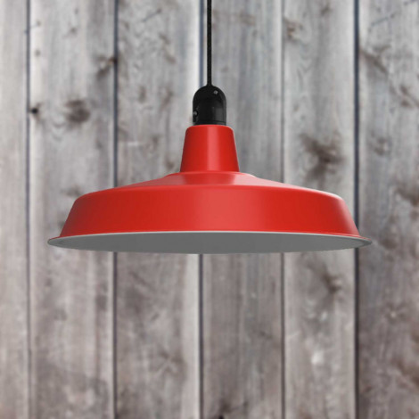 Suspension rouge d'extérieur diamètre 45cm|Suspensions|Lampe Avenue Suspension rouge d'extérieur diamètre 45cm|Suspensions|Lampe Avenue