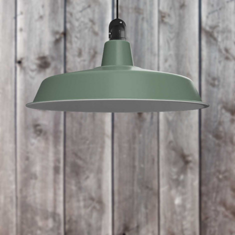 Suspension extérieure kaki diamètre 55cm|Suspensions|Lampe Avenue Suspension extérieure kaki diamètre 55cm|Suspensions|Lampe Avenue