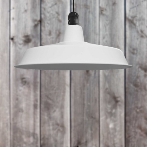 Suspension extérieure blanche diamètre 55cm|Suspensions|Lampe Avenue Suspension extérieure blanche diamètre 55cm|Suspensions|Lampe Avenue