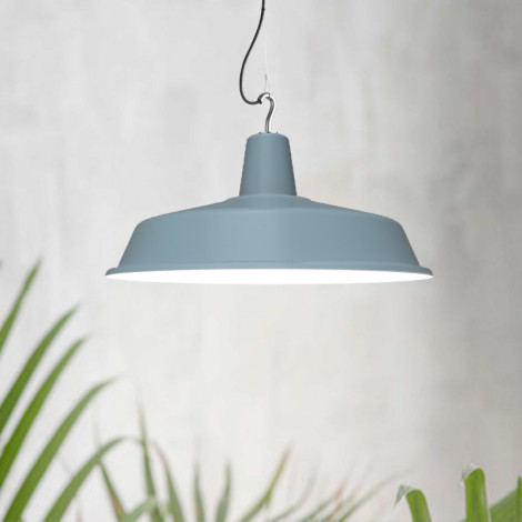 Suspension extérieure bleu pastel - Made in France|Suspensions|Lampe Avenue Suspension extérieure bleu pastel - Made in France|Suspensions|Lampe Avenue