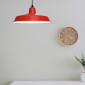 Suspension atelier rouge - Made In France|Suspensions|Lampe Avenue Suspension atelier rouge - Made In France|Suspensions|Lampe Avenue