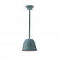Suspension tube droit cloche bleu pastel - Made In France|Suspensions|Lampe Avenue Suspension tube droit cloche bleu pastel - Made In France|Suspensions|Lampe Avenue