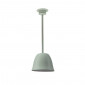 Suspension tube droit cloche vert eau - Made In France|Suspensions|Lampe Avenue Suspension tube droit cloche vert eau - Made In France|Suspensions|Lampe Avenue