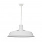Grande suspension blanche tube droit - Made In France|Suspensions|Lampe Avenue