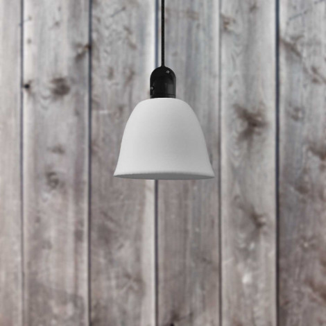 Suspension extérieure cloche blanche|Suspensions|Lampe Avenue Suspension extérieure cloche blanche|Suspensions|Lampe Avenue