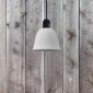 Suspension extérieure cloche blanche|Suspensions|Lampe Avenue Suspension extérieure cloche blanche|Suspensions|Lampe Avenue