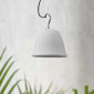 Suspension extérieure crochet cloche blanche - Made in France|Suspensions|Lampe Avenue Suspension extérieure crochet cloche blanche - Made in France|Suspensions|Lampe Avenue