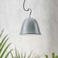 Suspension extérieure crochet cloche grise - Made in France|Suspensions|Lampe Avenue Suspension extérieure crochet cloche grise - Made in France|Suspensions|Lampe Avenue