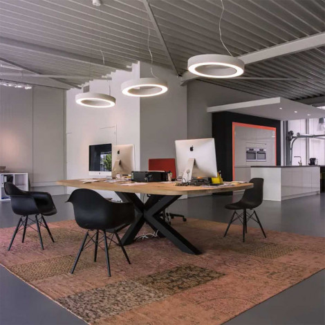MEDO 60 RING suspension blanche SMD LED 3000K 36W|Suspensions|Lampe Avenue