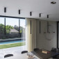 Suspension tube noir fin|Suspensions|Lampe Avenue