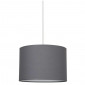 Suspension abat-jour en tissu gris ardoise (plusieurs dimensions)|Suspensions|Lampe Avenue Suspension abat-jour en tissu gris ardoise (plusieurs dimensions)|Suspensions|Lampe Avenue