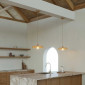 Petite suspension Moorea en raphia|Suspensions|Lampe Avenue