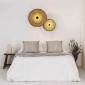 Applique ou plafonnier cylindrique en rotin|Appliques murales|Lampe Avenue