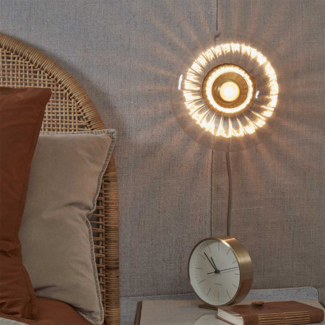 Applique murale ronde en verre|Appliques murales|Lampe Avenue
