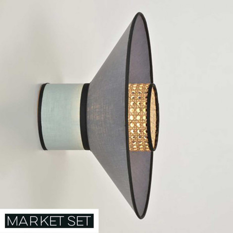 Applique murale Singapour amande & anthracite|Appliques murales|Lampe Avenue