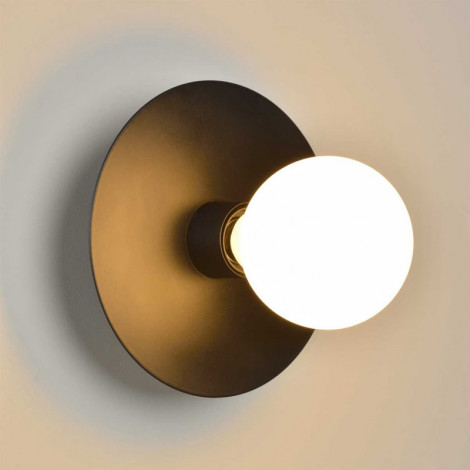 Lampe disque de salle de bain noir|Appliques murales|Lampe Avenue
