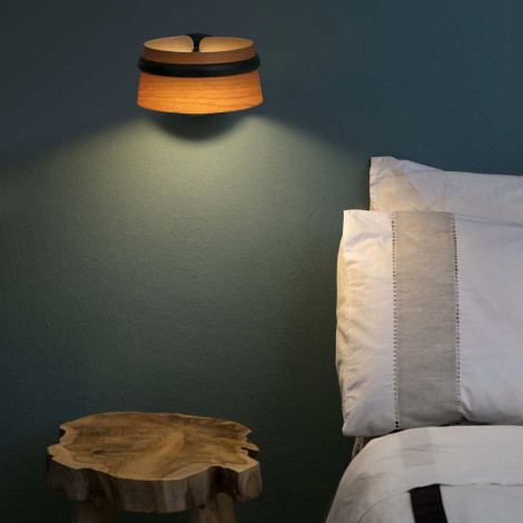 Lampe applique métal noir et bois|Appliques murales|Lampe Avenue