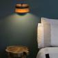 Lampe applique métal noir et bois|Appliques murales|Lampe Avenue