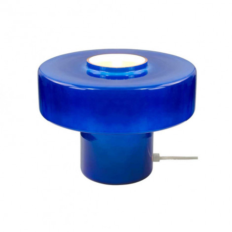 Lampe à poser champignon en verre bleu|Lampes à poser|Lampe Avenue