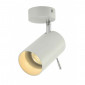 ASTO TUBE 1 applique et plafonnier blanc 1x GU10 max 1x 75W|Appliques murales|Lampe Avenue