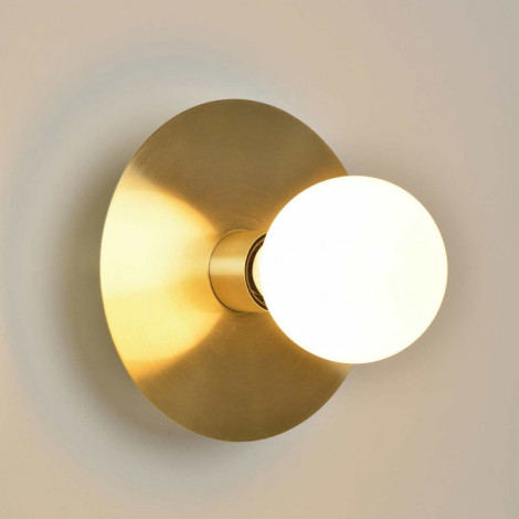 Lampe disque de salle de bain en laiton|Appliques murales|Lampe Avenue