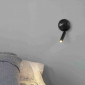 Applique chevet liseuse noire amusante|Appliques murales|Lampe Avenue