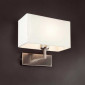 Applique abat jour tissu blanc - Faro|Appliques murales|Lampe Avenue Applique abat jour tissu blanc - Faro|Appliques murales|Lampe Avenue
