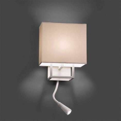 Applique murale blanche avec liseuse|Appliques murales|Lampe Avenue Applique murale blanche avec liseuse|Appliques murales|Lampe Avenue