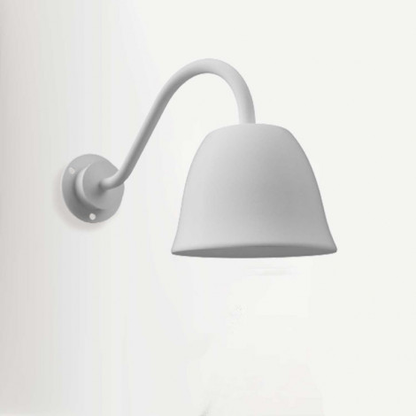 Applique murale col de cygne cloche blanche - Made In France|Appliques murales|Lampe Avenue Applique murale col de cygne cloche blanche - Made In France|Appliques murales|Lampe Avenue