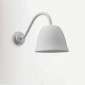 Applique murale col de cygne cloche blanche - Made In France|Appliques murales|Lampe Avenue Applique murale col de cygne cloche blanche - Made In France|Appliques murales|Lampe Avenue