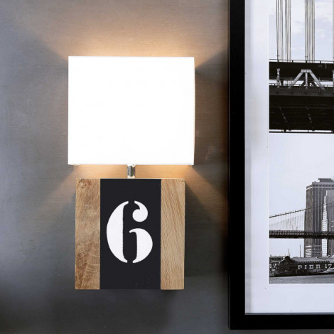 Applique en chêne L34 fonte personnalisable|Appliques murales|Lampe Avenue Applique en chêne L34 fonte personnalisable|Appliques murales|Lampe Avenue