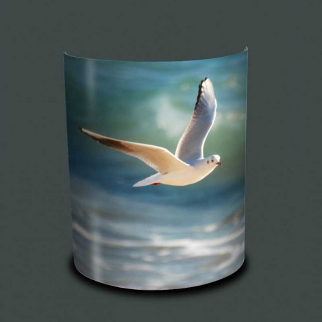 Applique luminaire mouette et mer|Appliques murales|Lampe Avenue