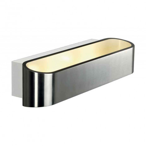 ASSO LED 300 applique oval alu brossé 2x 5W LED 3000K|Appliques murales|Lampe Avenue