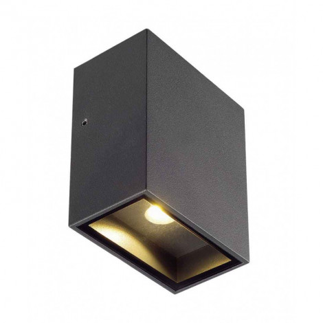QUAD 1 XL applique carrée anthracite LED 1x32W 3000K IP44|Appliques murales|Lampe Avenue QUAD 1 XL applique carrée anthracite LED 1x32W 3000K IP44|Appliques murales|Lampe Avenue