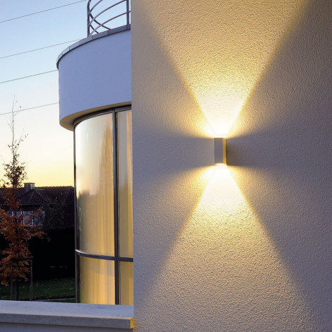 Applique murale extérieure LED moderne blanche en alu|Appliques murales|Lampe Avenue Applique murale extérieure LED moderne blanche en alu|Appliques murales|Lampe Avenue
