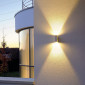 Applique murale extérieure LED moderne blanche en alu|Appliques murales|Lampe Avenue Applique murale extérieure LED moderne blanche en alu|Appliques murales|Lampe Avenue
