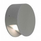 PEMA LED applique gris argent 1x 33W 3200K|Appliques murales|Lampe Avenue