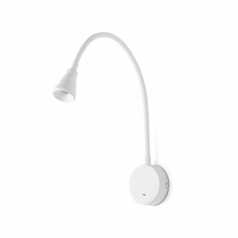 Liseuse chevet blanche flexible silicone|Appliques murales|Lampe Avenue