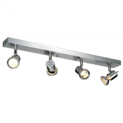 ASTO 4 applique et plafonnier alu brossé 4x GU10 Spot max 75W|Appliques murales|Lampe Avenue