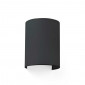Applique abat-jour noir cylindrique|Appliques murales|Lampe Avenue