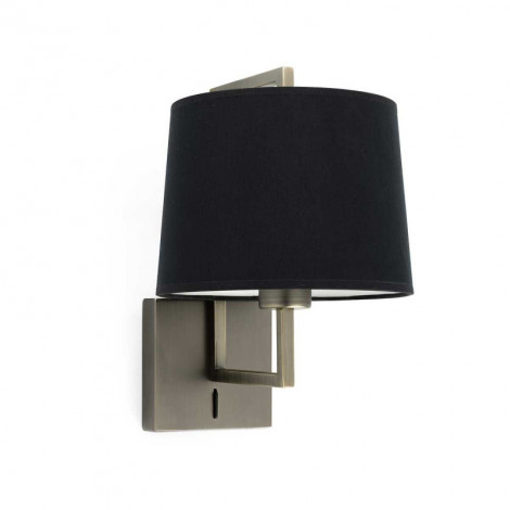 Applique vieil or/noire|Appliques murales|Lampe Avenue Applique vieil or/noire|Appliques murales|Lampe Avenue