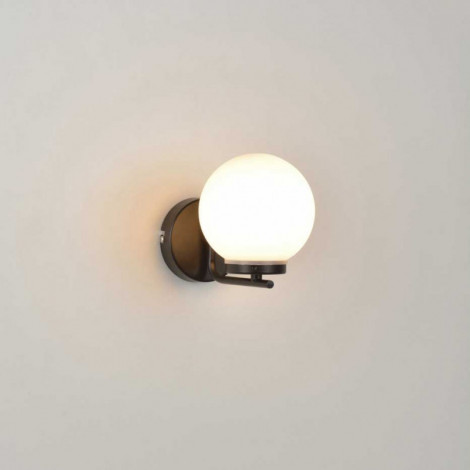 Applique boule de salle de bain couleur noire|Appliques murales|Lampe Avenue