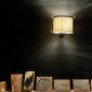Applique en verre et abat-jour plissé|Appliques murales|Lampe Avenue Applique en verre et abat-jour plissé|Appliques murales|Lampe Avenue
