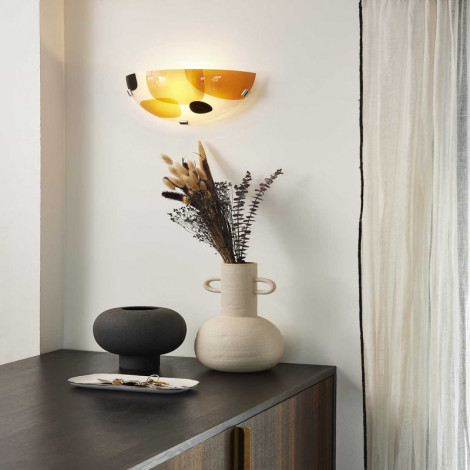 Applique murale Lucia demi-lune vintage|Appliques murales|Lampe Avenue