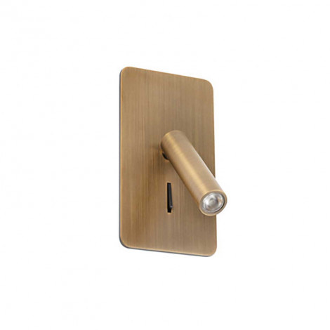 Applique encastrable led orientable bronze|Appliques murales|Lampe Avenue