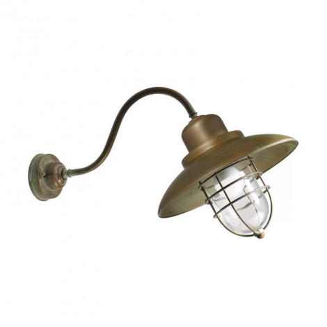 Applique laiton grand col de cygne et globe en verre|Appliques murales|Lampe Avenue Applique laiton grand col de cygne et globe en verre|Appliques murales|Lampe Avenue