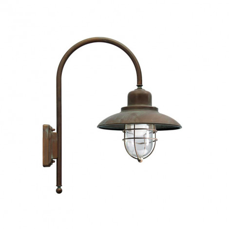 Grande applique murale extérieur en laiton patio cage|Appliques murales|Lampe Avenue Grande applique murale extérieur en laiton patio cage|Appliques murales|Lampe Avenue